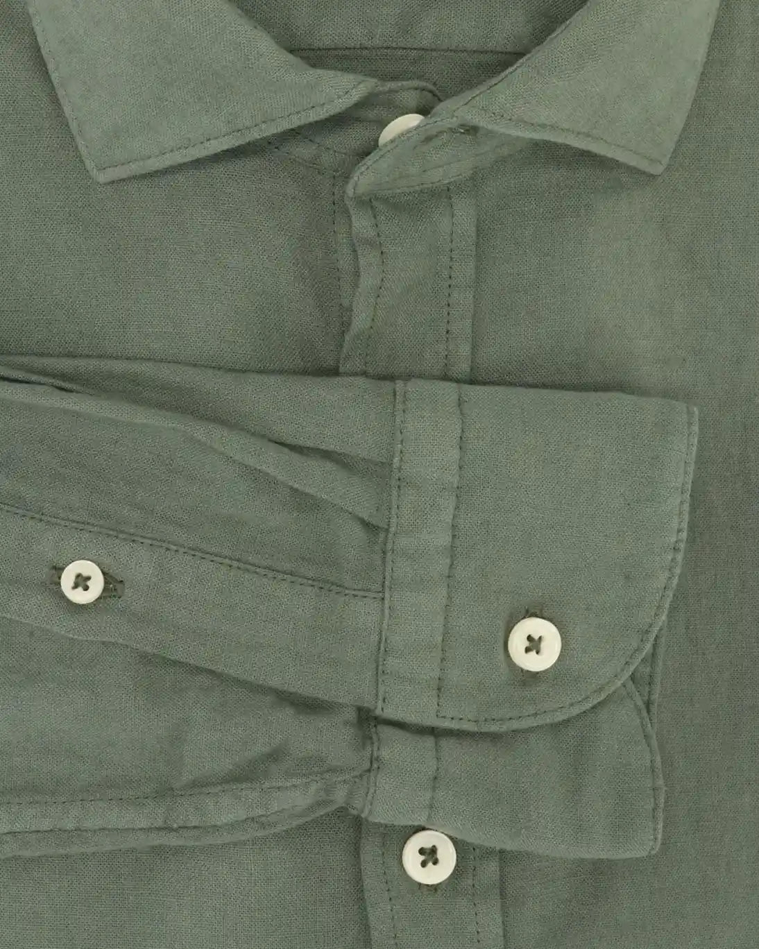 CAMISA DE LINO VERDE GHIRARDELLI