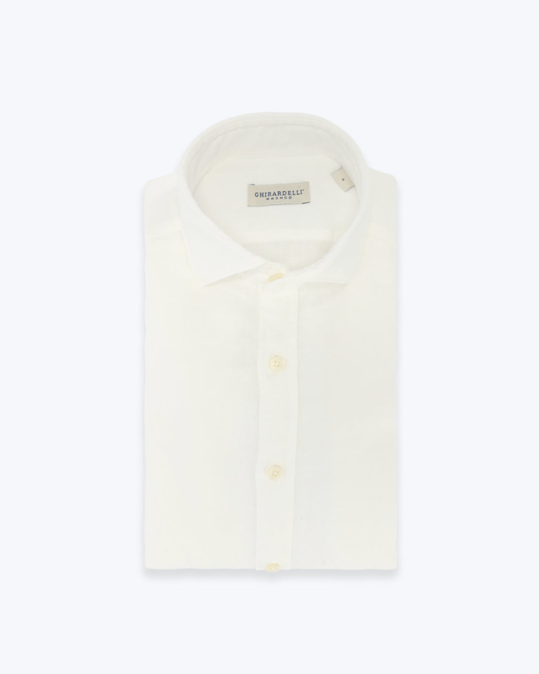 CAMISA DE LINO BLANCA GHIRARDELLI