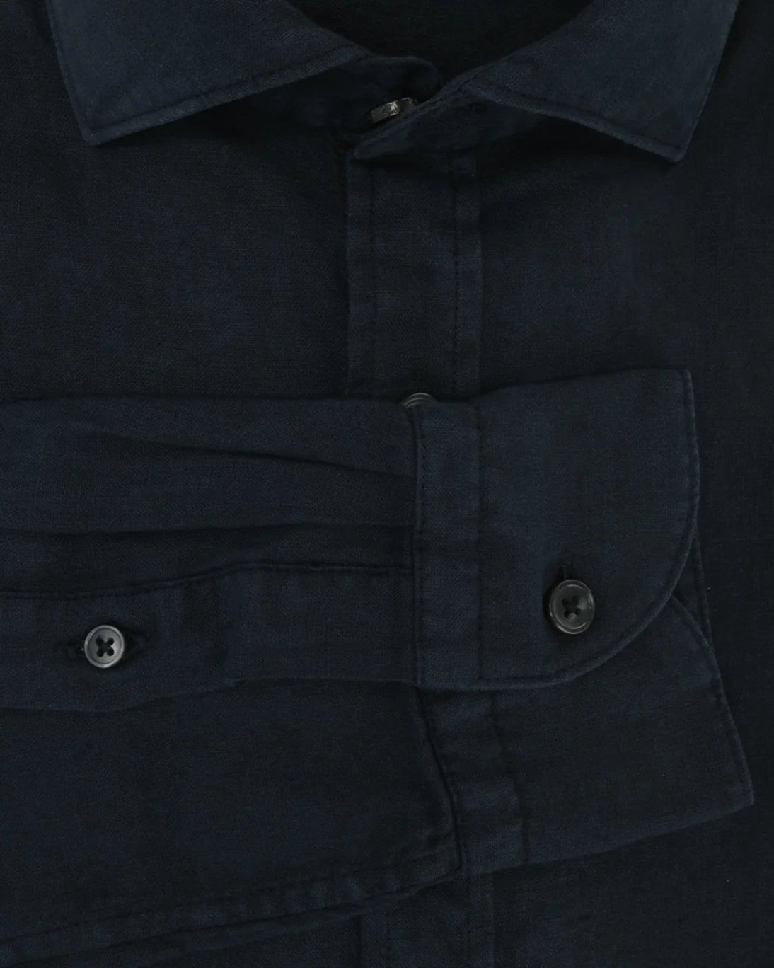 CAMISA DE LINO AZUL MARINO GHIRARDELLI