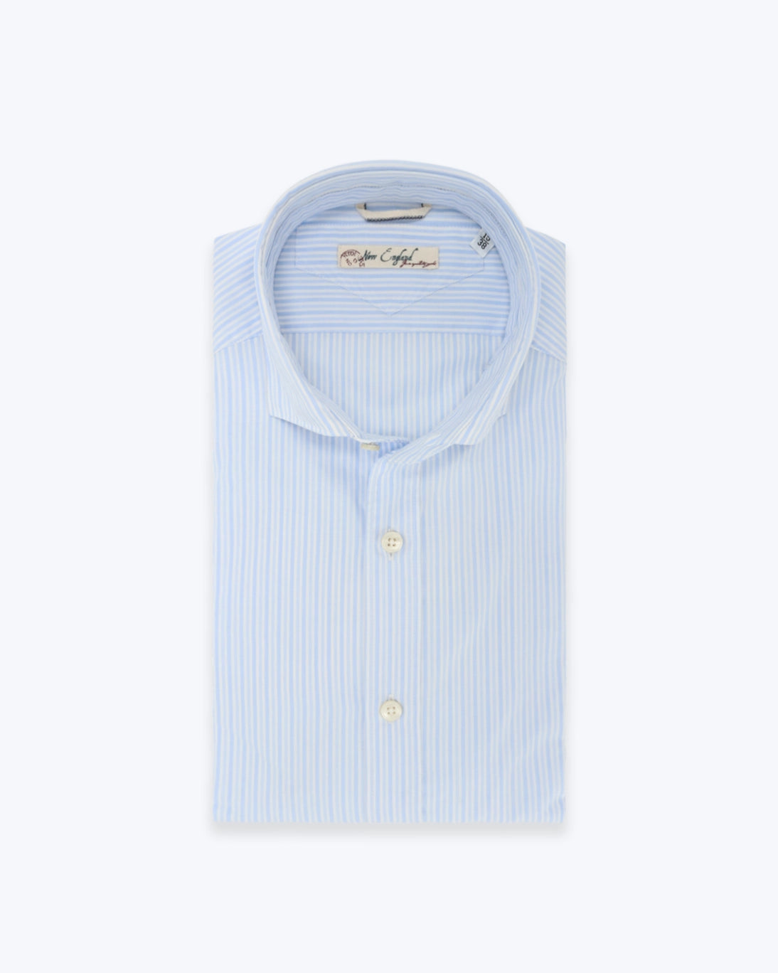 CAMISA DE RAYAS BLANCAS Y AZULES NEW ENGLAND