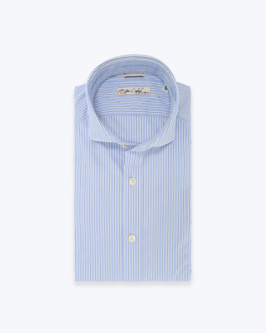 CAMISA DE RAYAS AZULES Y BLANCAS NEW ENGLAND