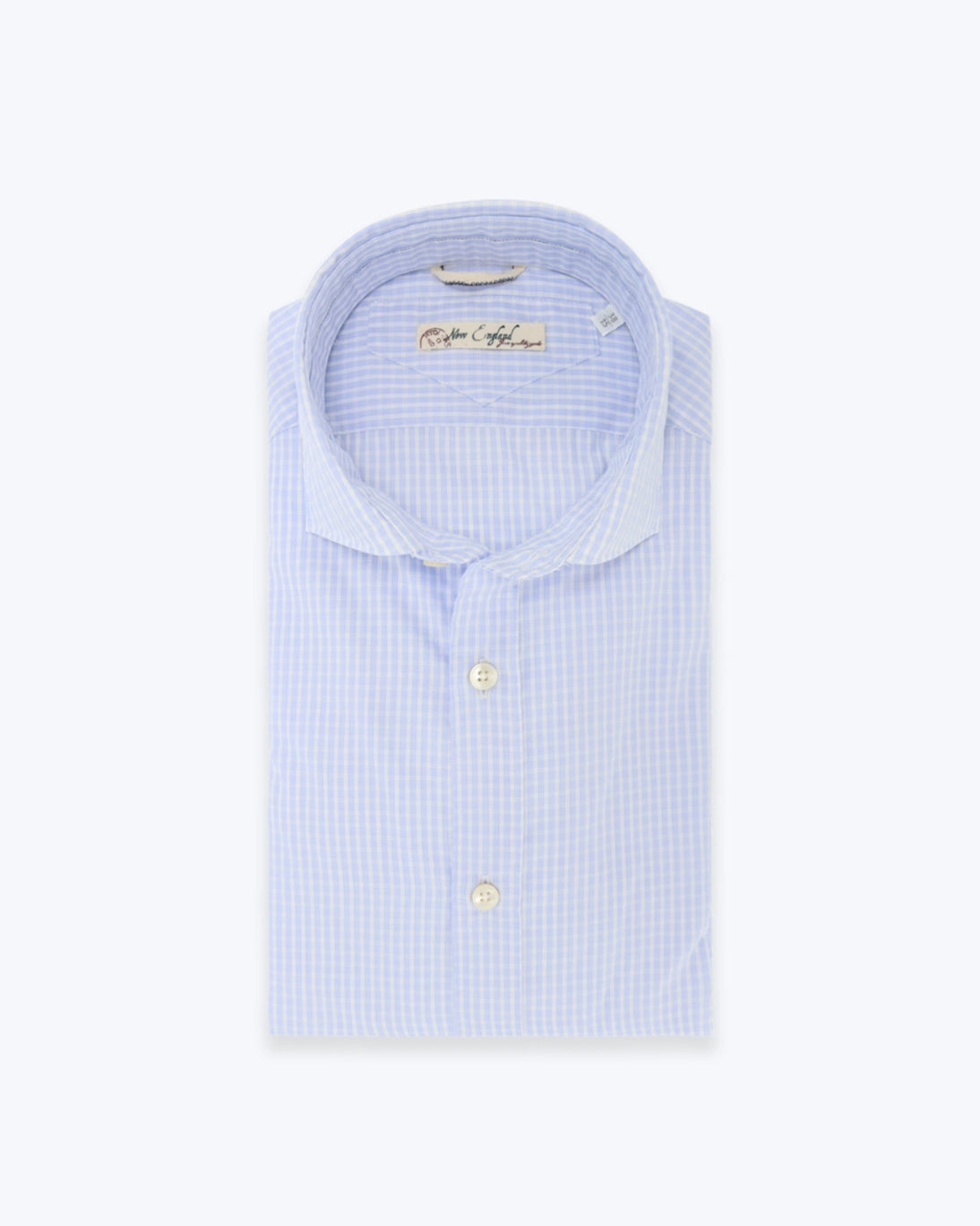 CAMISA DE CUADROS AZULES NEW ENGLAND
