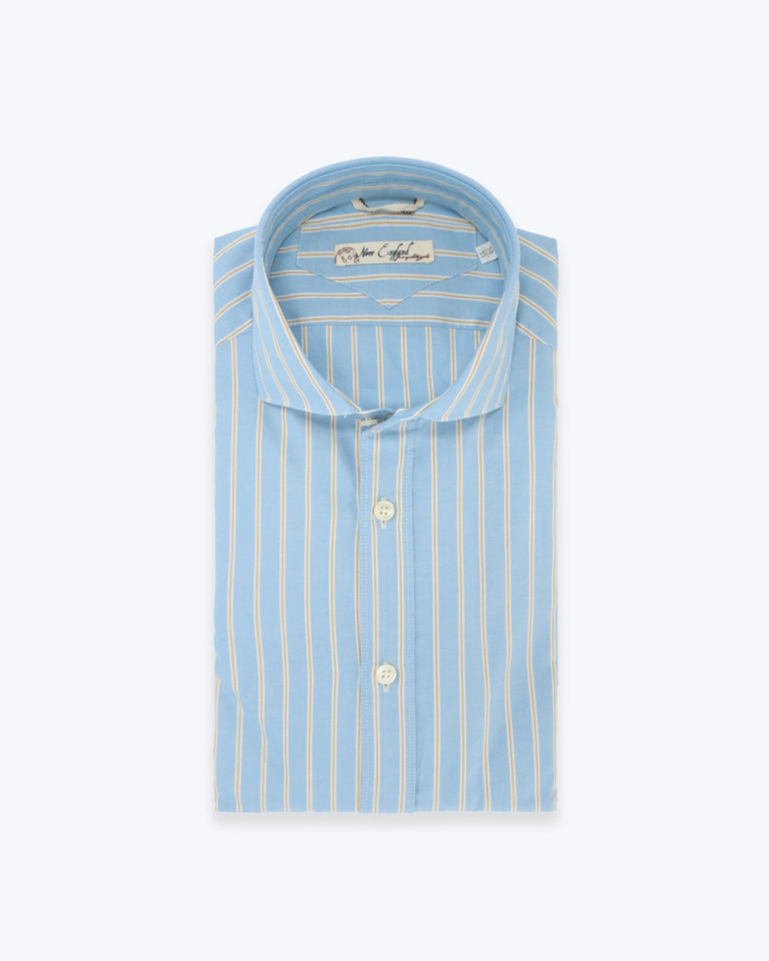 CAMISA AZUL RAYAS NEW ENGLAND