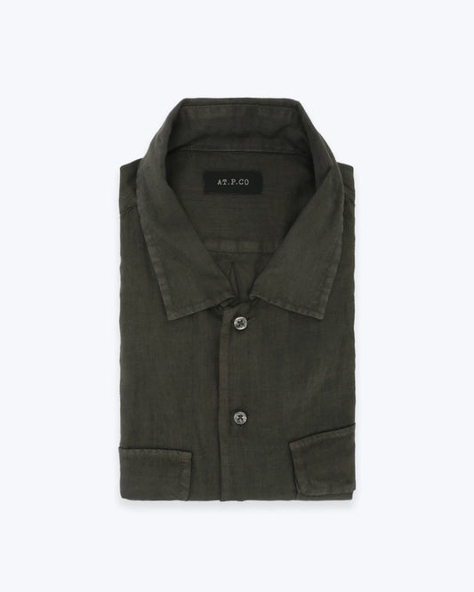 CAMISA LINO VERDE AT.P.CO