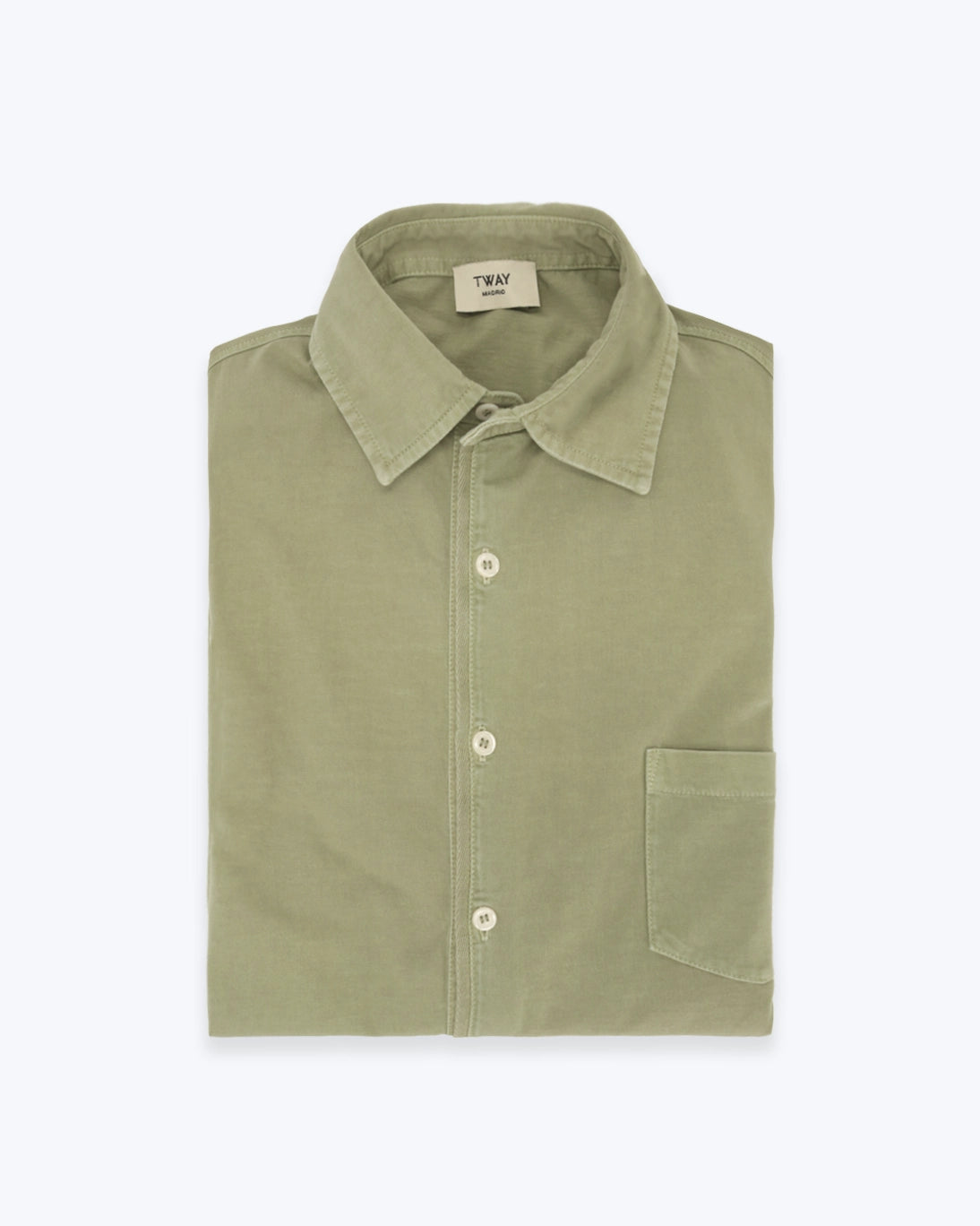 CAMISA DE JERSEY VERDE TWAY