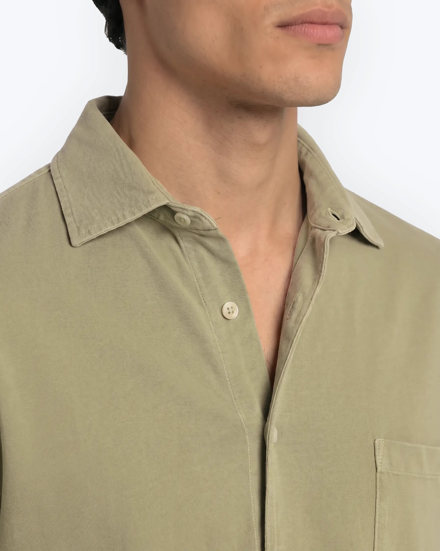 CAMISA DE JERSEY VERDE TWAY
