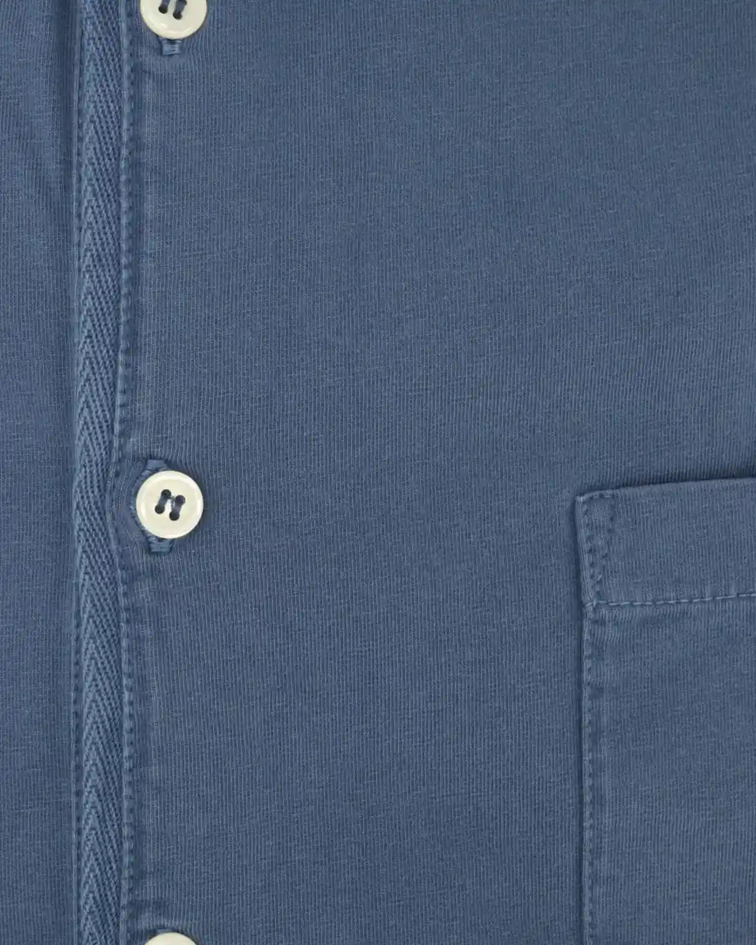 CAMISA DE JERSEY AZUL MEDIO TWAY