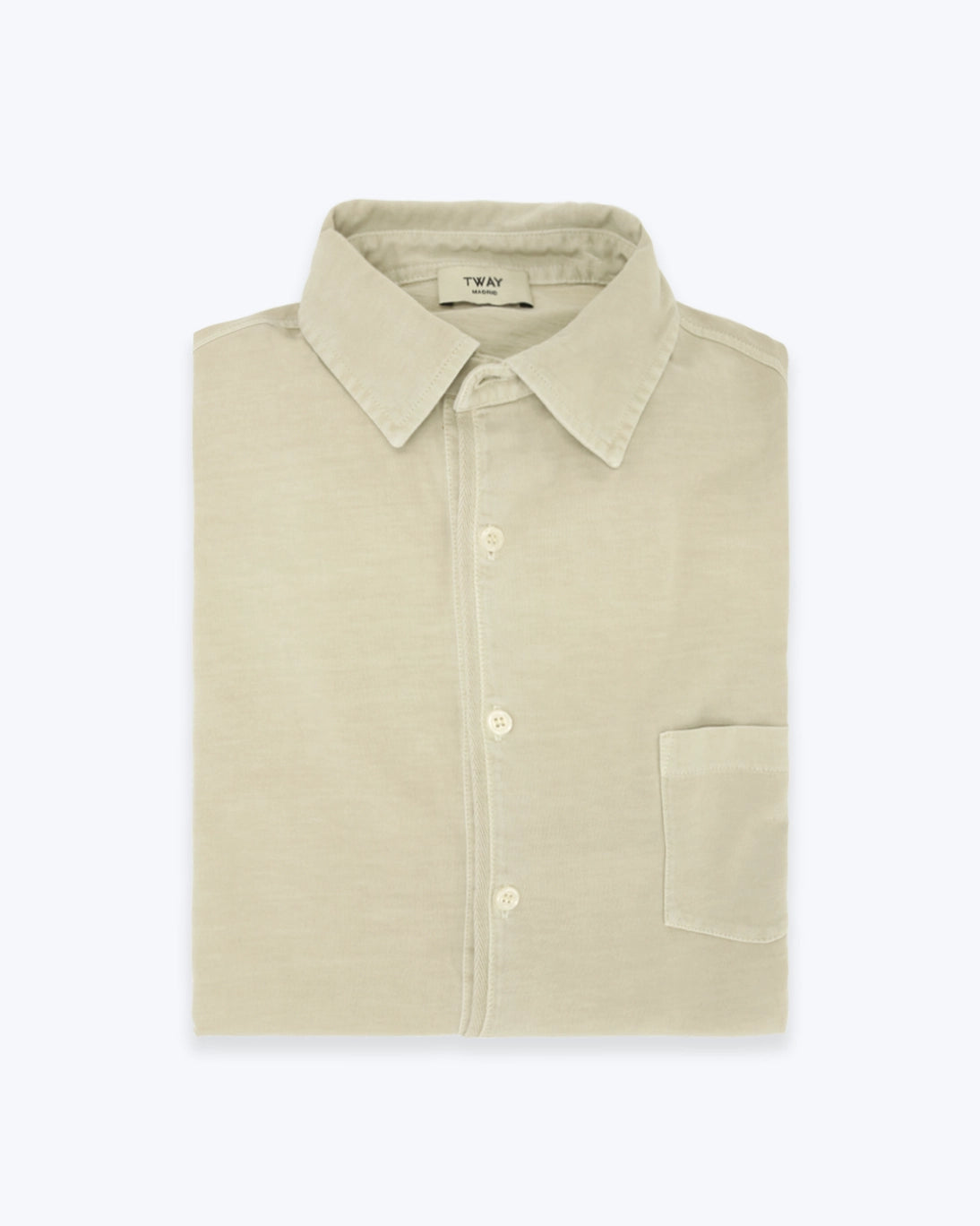 CAMISA DE JERSEY BEIGE TWAY
