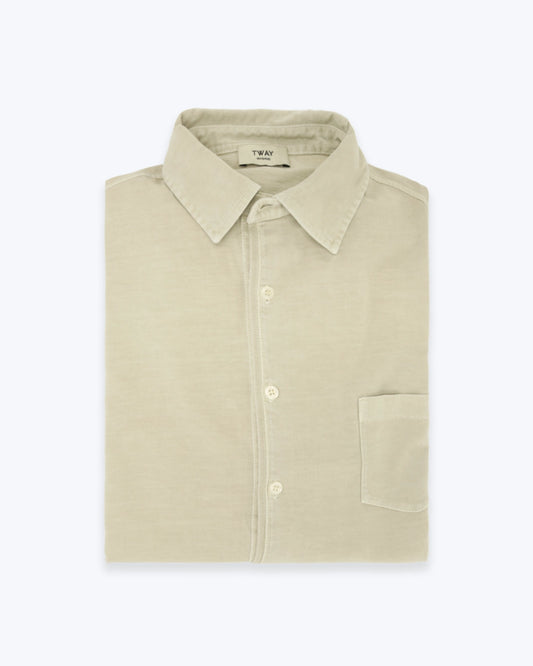 CAMISA DE JERSEY BEIGE TWAY