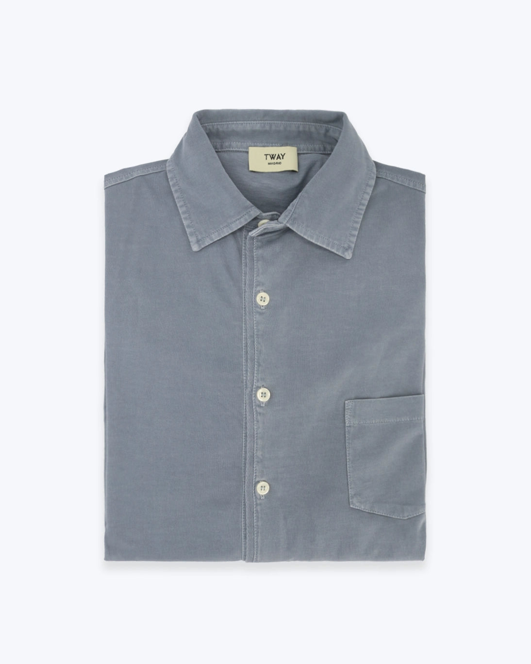 CAMISA DE JERSEY AZUL TWAY