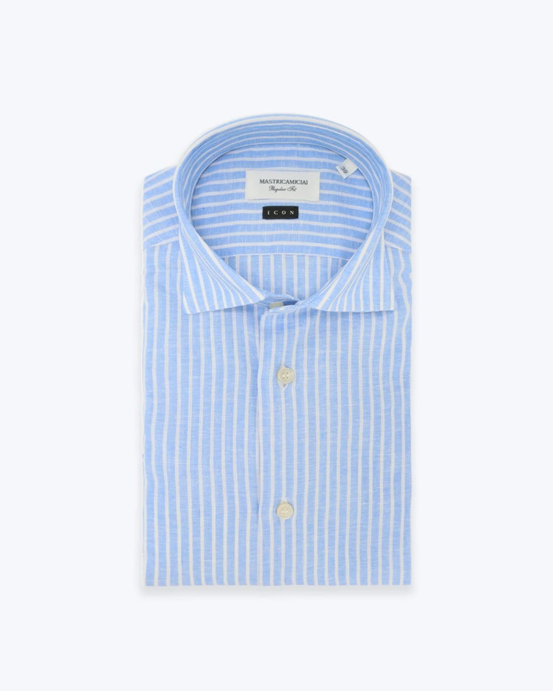 CAMISA AZUL CON RAYAS MASTRICAMICIAI