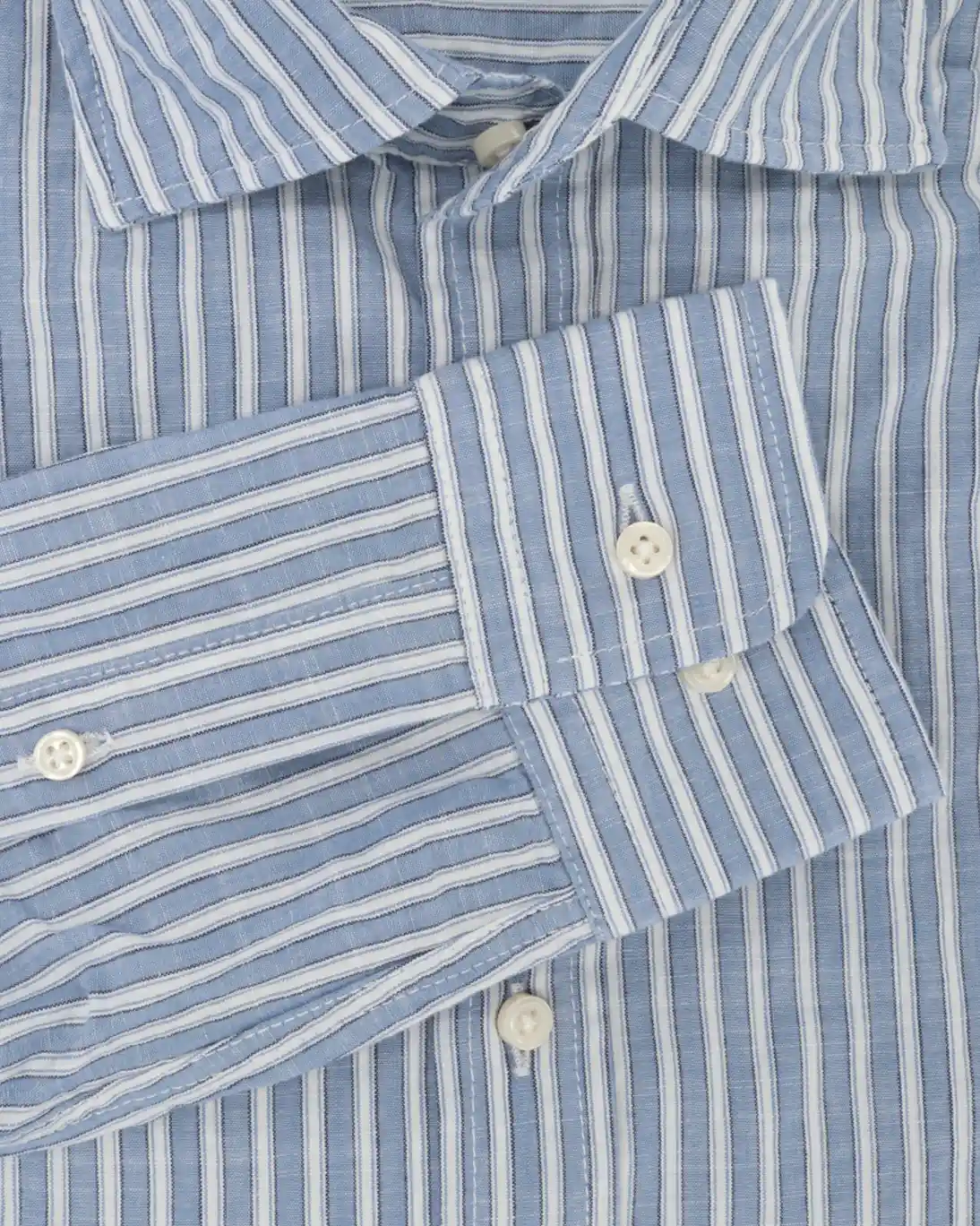 CAMISA DE RAYAS AZULES Y BLANCAS SEEMS