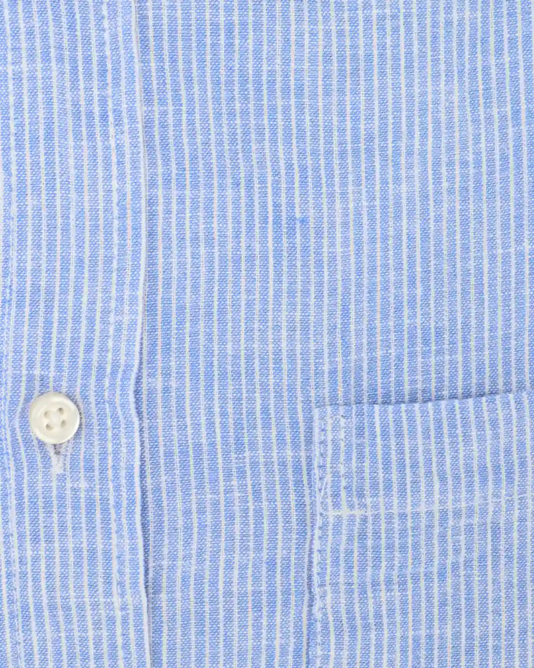 CAMISA AZUL CON RAYAS FINAS SEEMS
