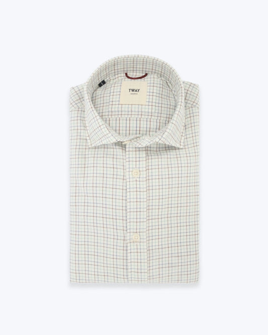 CAMISA DE CUADROS MULTICOLOR TWAY