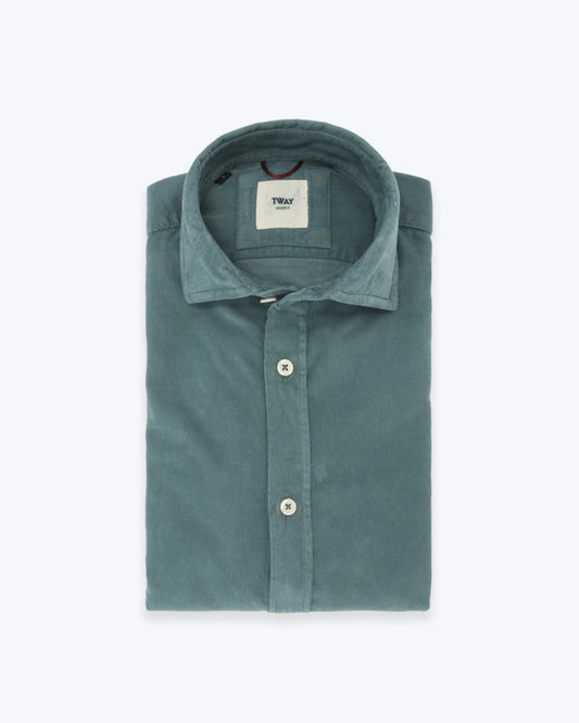 CAMISA MICROPANA VERDE TWAY