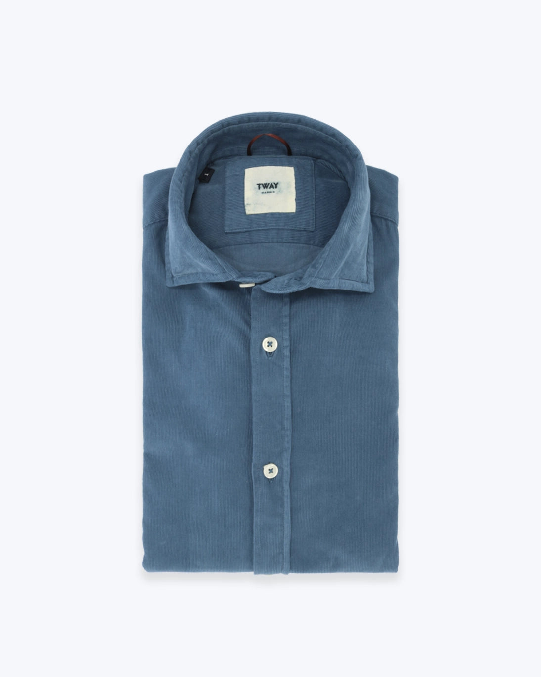 CAMISA MICROPANA AZUL TWAY