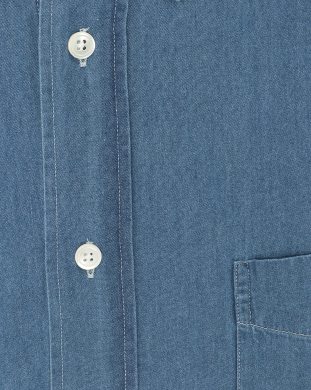 CAMISA HARTFORD DENIM AZUL CLARO