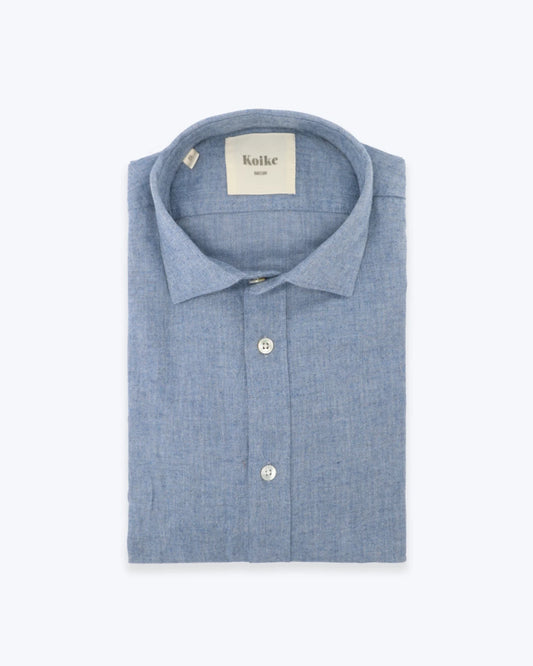 CAMISA AZUL ESPIGA KOIKE