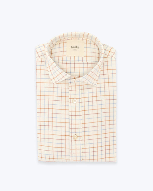 CAMISA KOIKE DE CUADROS MULTICOLOR