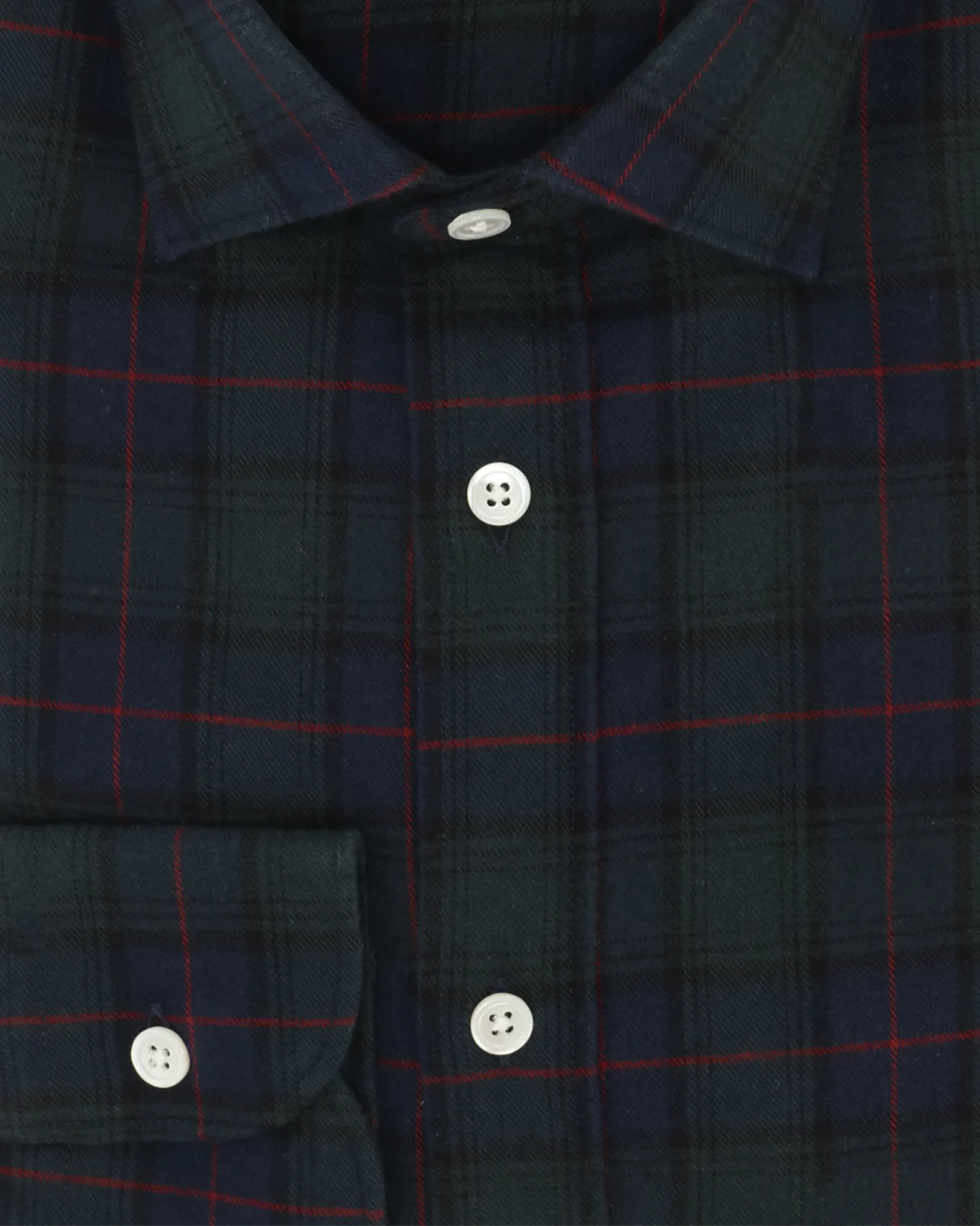 CAMISA KOIKE DE CUADROS VERDE, AZUL Y ROJO