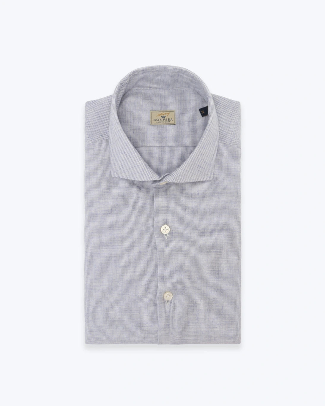 CAMISA SONRISA AZUL GRISÁCEO
