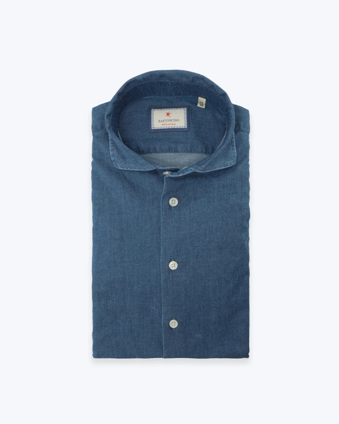 CAMISA DENIM AZUL BASTONCINO