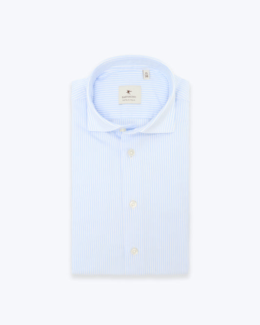 CAMISA DE RAYAS AZULES BASTONCINO