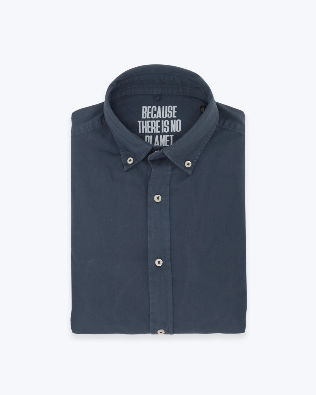 CAMISA ECOALF AZUL BUTTON-DOWN