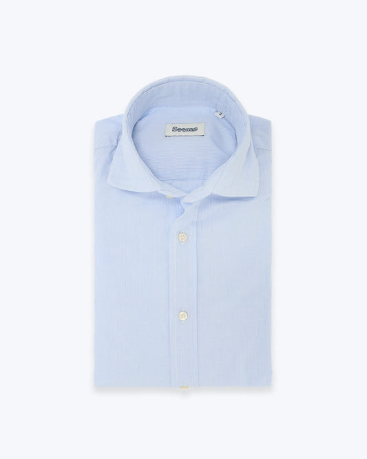 CAMISA CUADRO PEQUEÑO AZUL SEEMS
