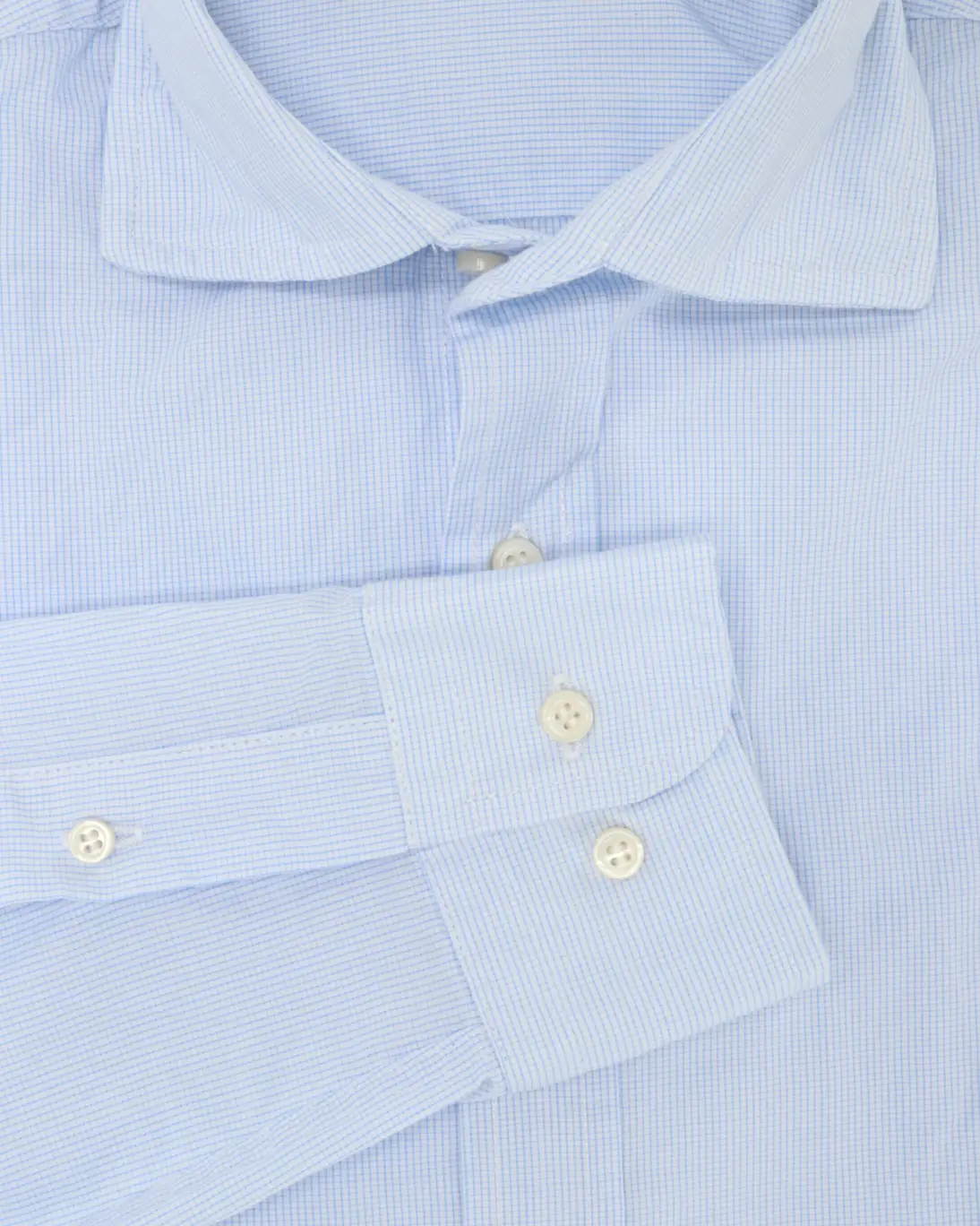 CAMISA CUADRO PEQUEÑO AZUL SEEMS