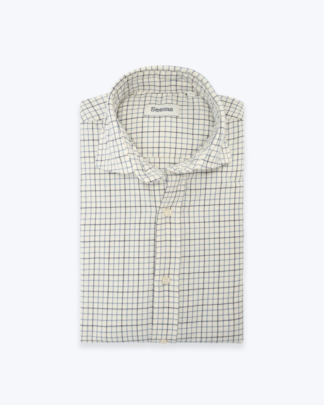 CAMISA DE CUADROS AZUL SEEMS