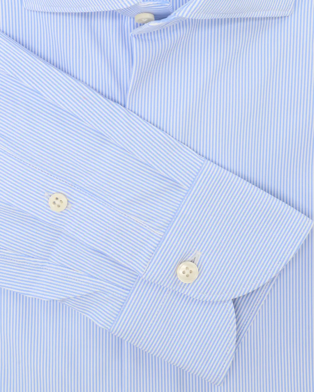 CAMISA DE RAYA FINA AZUL NEW ENGLAND