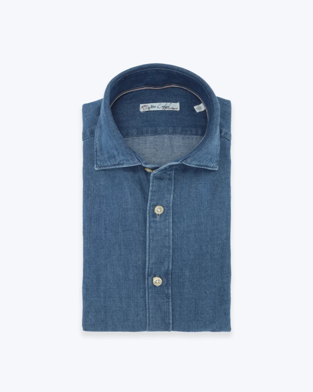 CAMISA DENIM AZUL NEW ENGLAND