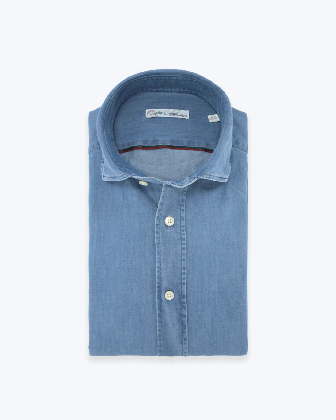 CAMISA DENIM AZUL CLARO NEW ENGLAND