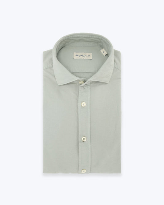 CAMISA OXFORD VERDE CLARO GHIRARDELLI