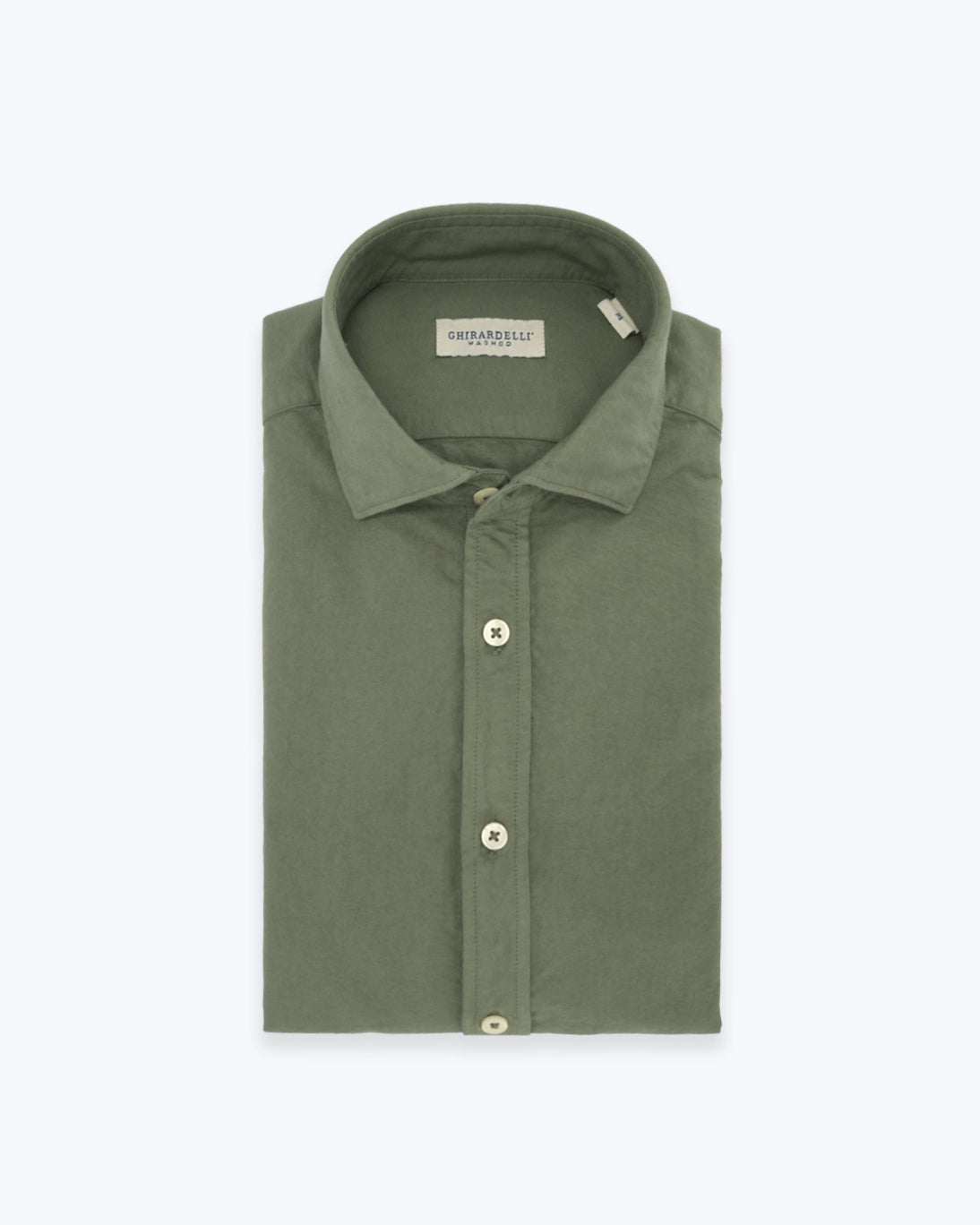 CAMISA OXFORD VERDE GHIRARDELLI