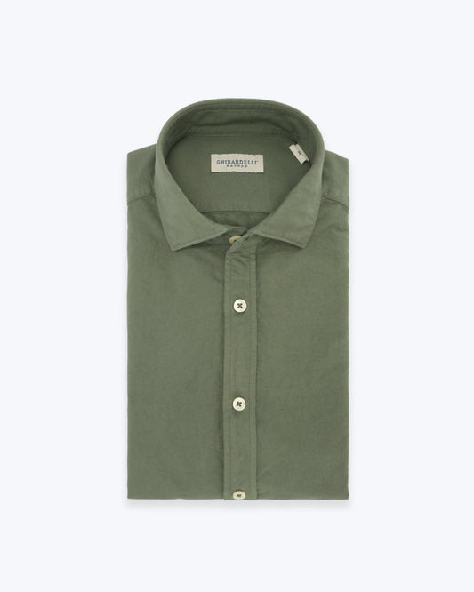 CAMISA OXFORD VERDE GHIRARDELLI