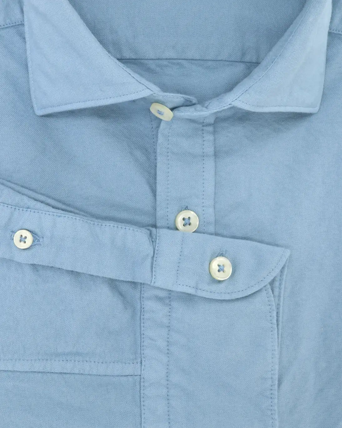 CAMISA OXFORD AZUL MEDIO GHIRARDELLI