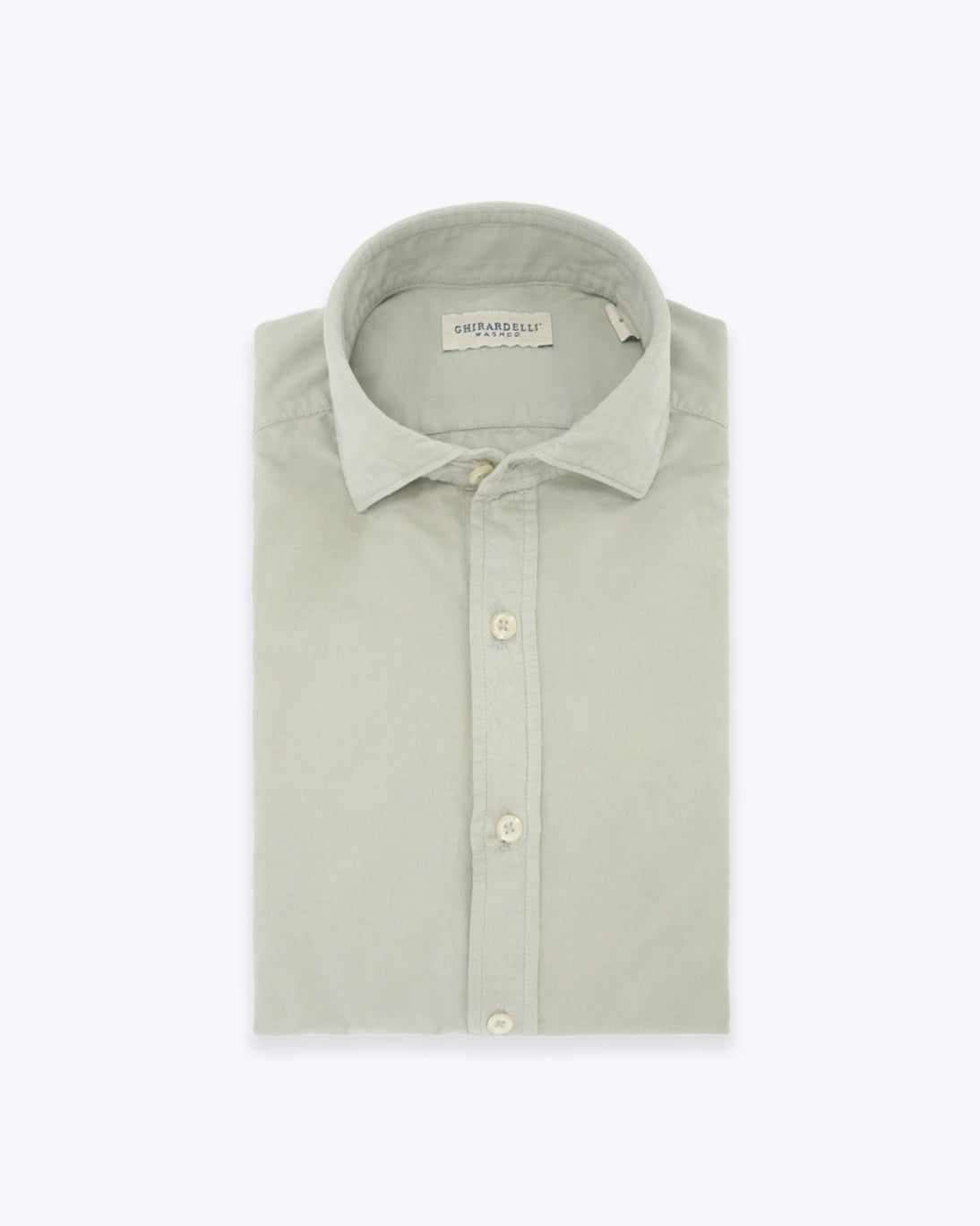 CAMISA DE PANA VERDE CLARO GHIRARDELLI