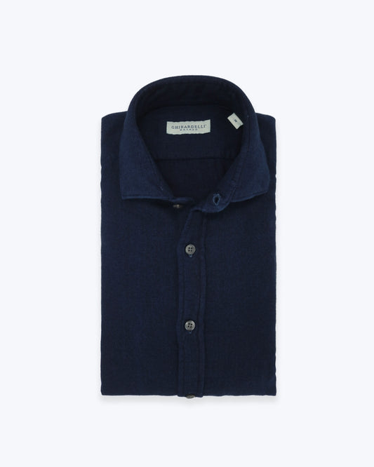 CAMISA AZUL OSCURO GHIRARDELLI