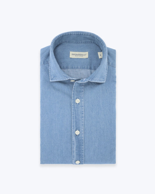 CAMISA DENIM AZUL CLARO GHIRARDELLI