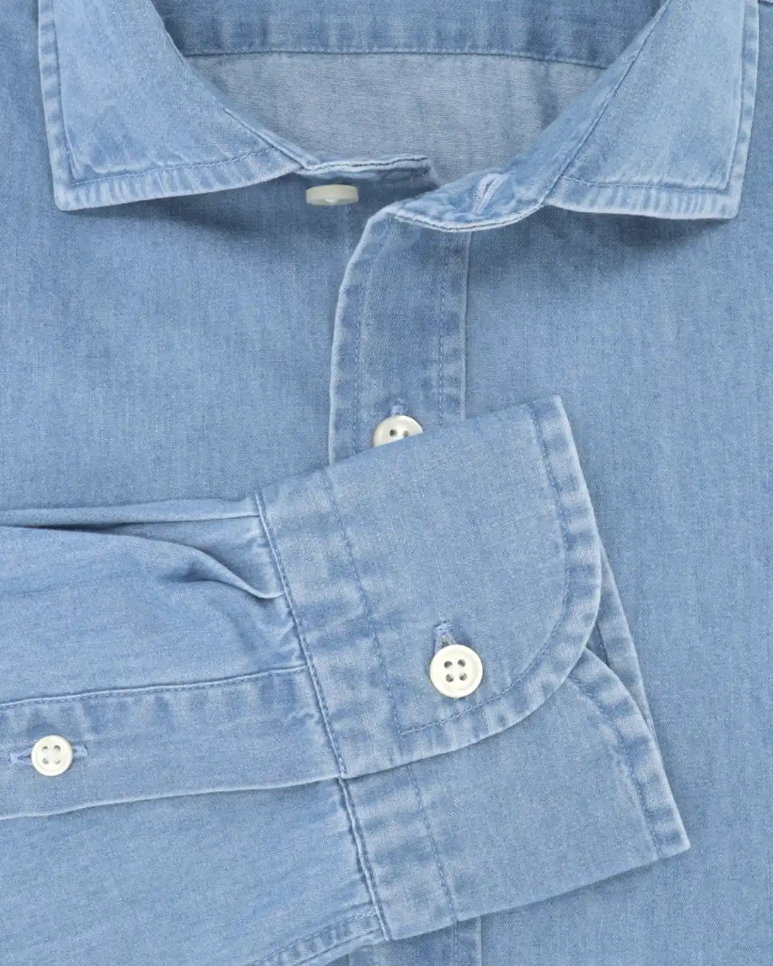 CAMISA DE PANA DENIM AZUL CLARO GHIRARDELLI