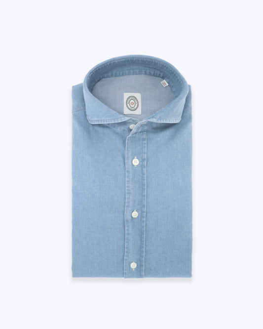 CAMISA AZUL CLARO BOLZONELLA
