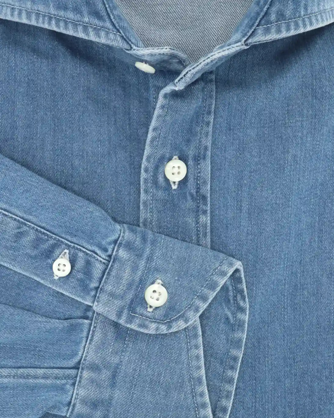 CAMISA DENIM AZUL OSCURO BOLZONELLA