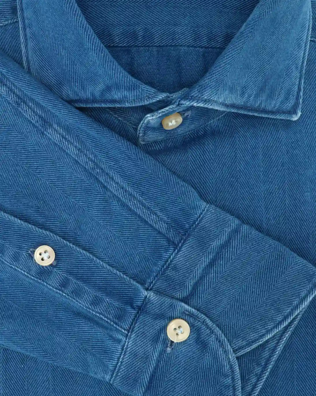 CAMISA DENIM AZUL NEW ENGLAND