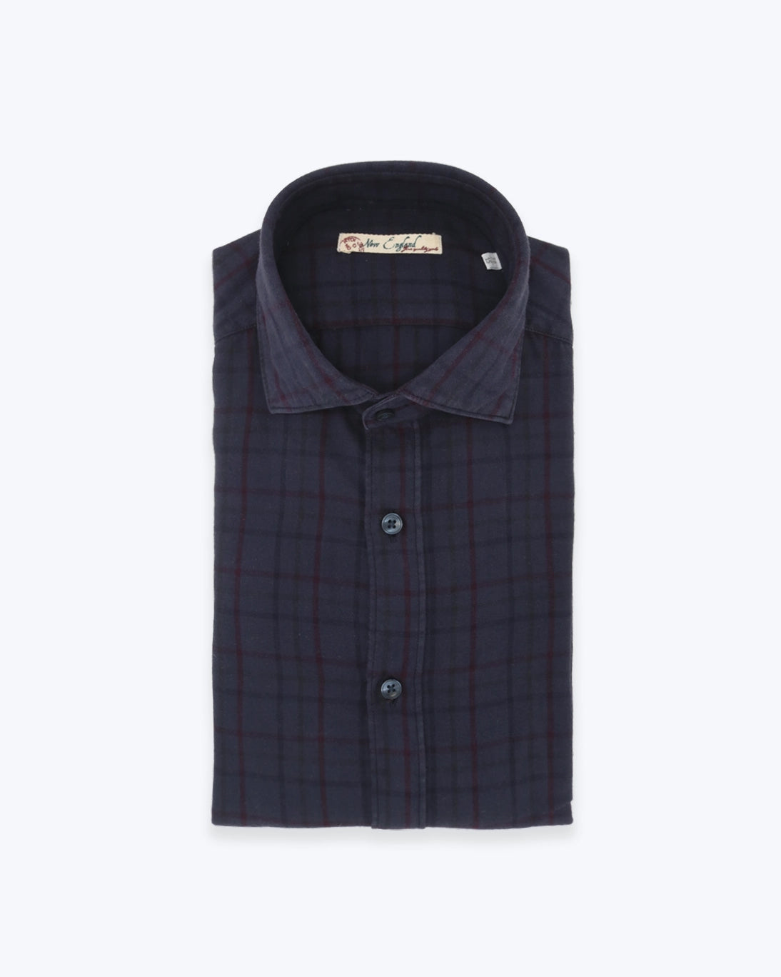 CAMISA DE CUADROS NAVY NEW ENGLAND