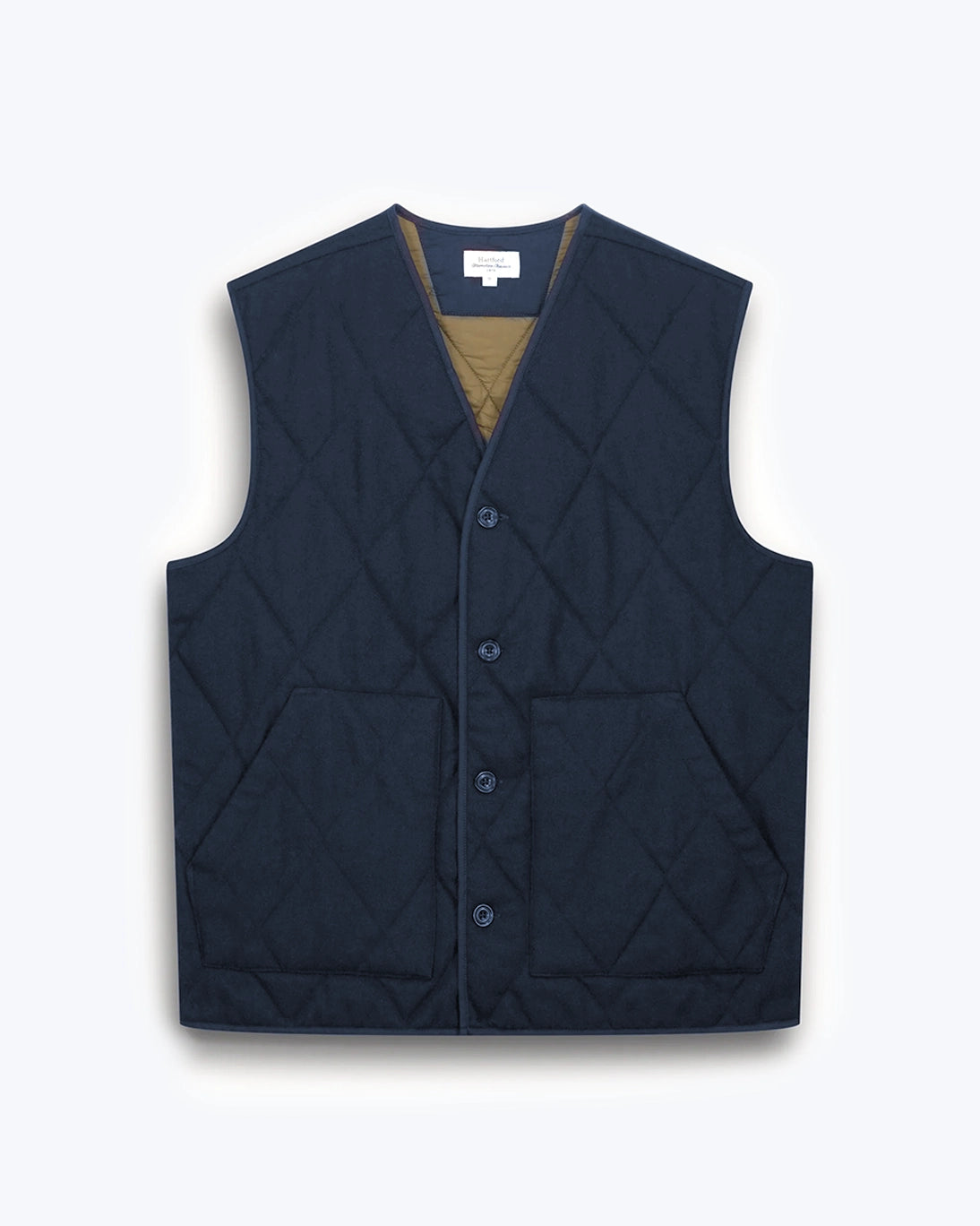 CHALECO AZUL DE ROMBOS HARTFORD