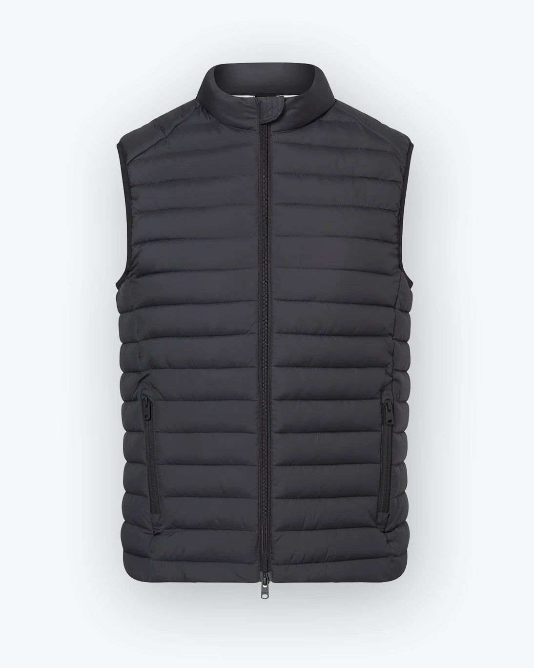 CHALECO DE PLUMAS GRIS ECOALF
