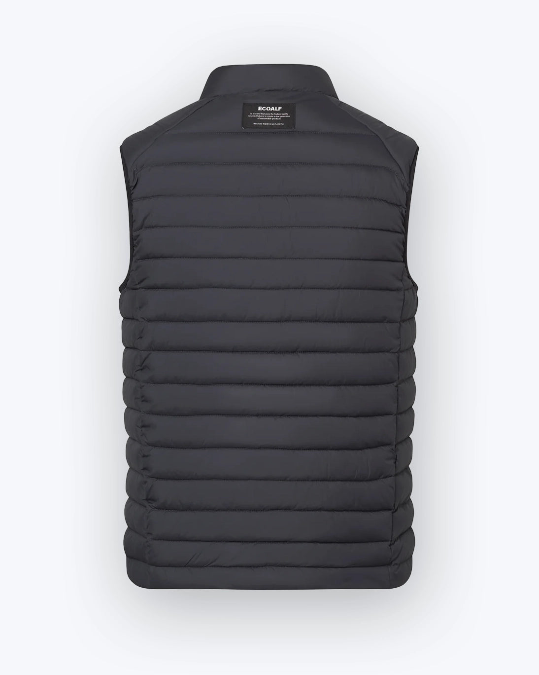 CHALECO DE PLUMAS GRIS ECOALF