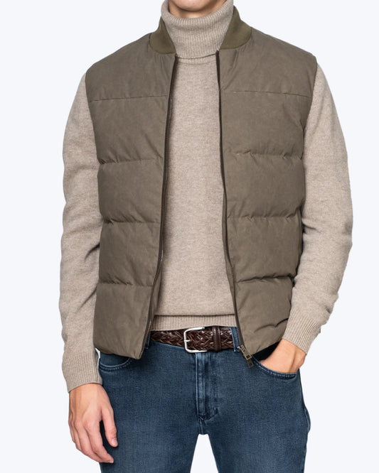 CHALECO VERDE L´IMPERMEABILE